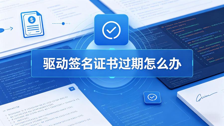 驱动签名证书过期