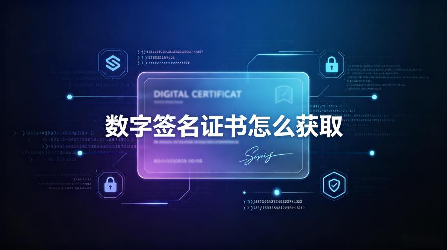 数字签名证书