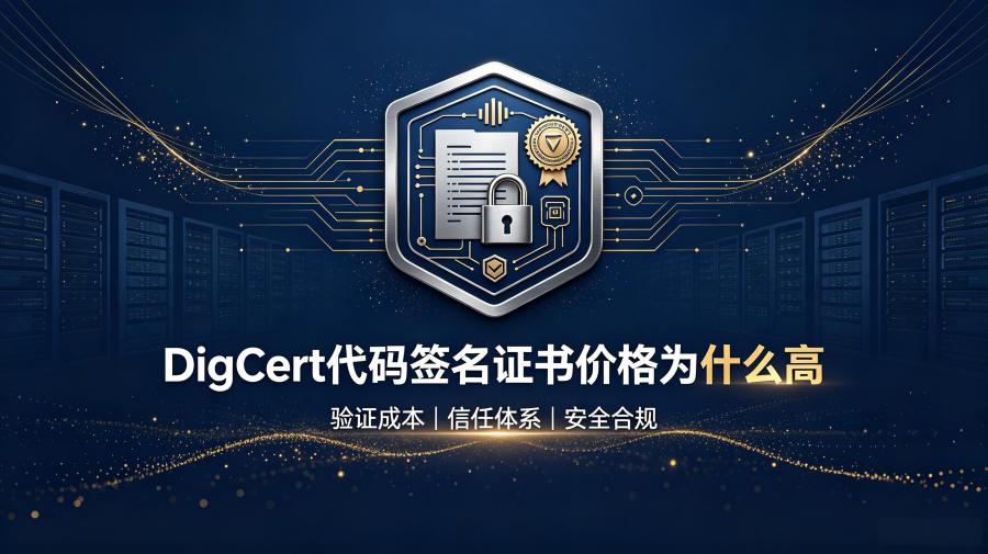 DigiCert代码签名证书价格