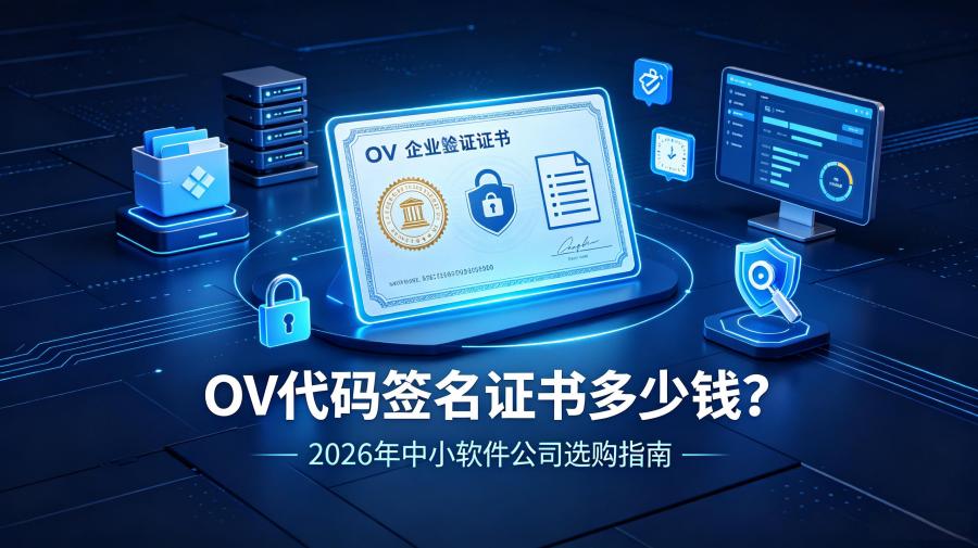 OV代码签名证书