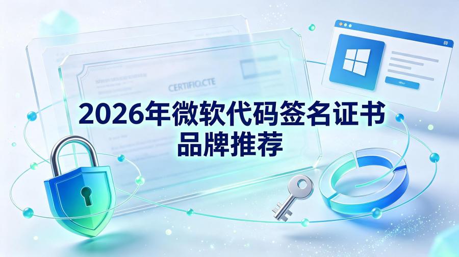 微软代码签名证书品牌
