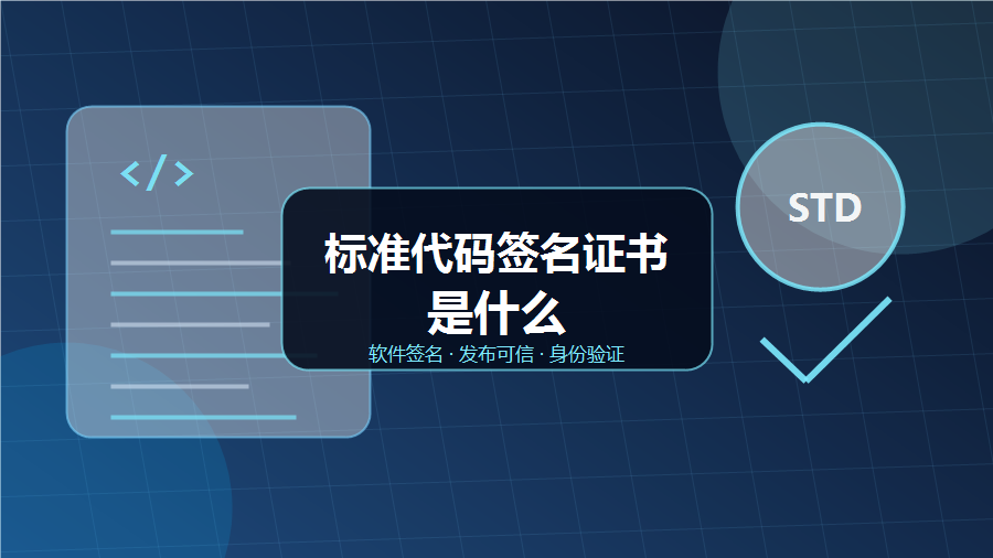 标准代码签名证书
