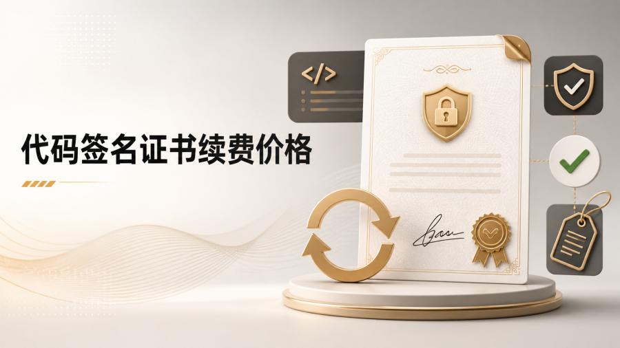 代码签名证书续费